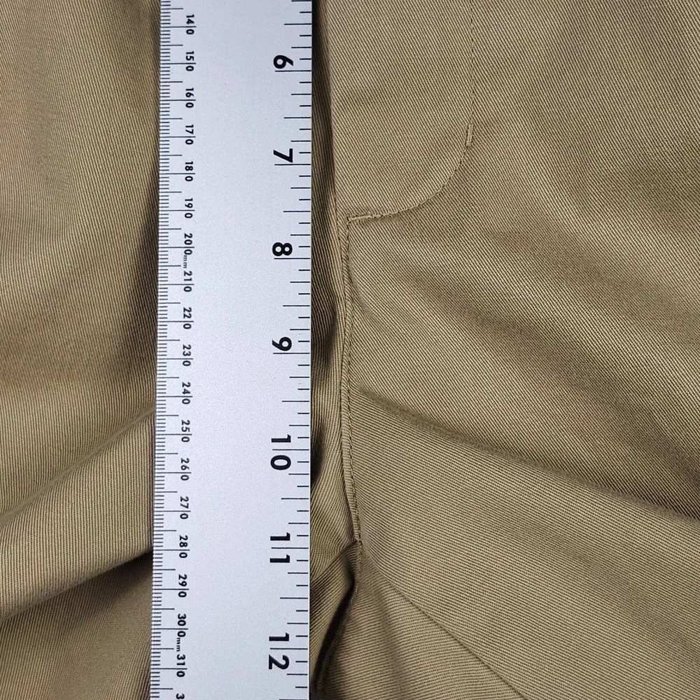 Lands End Traditional Fit Comfort Waist‎ Khaki Chino Pants Mens Size 35x30.5